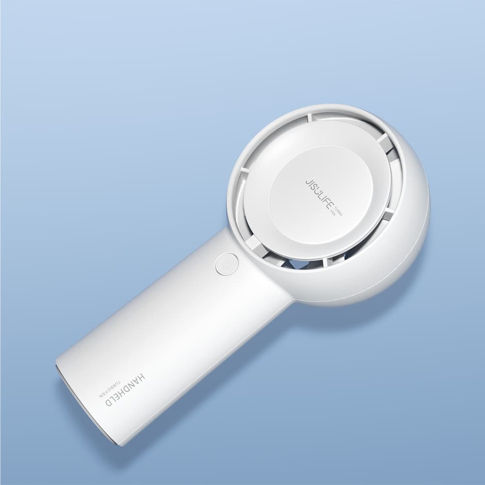 Jisulife ročni ventilator Life5 Plus, 4000mAh, beli 7
