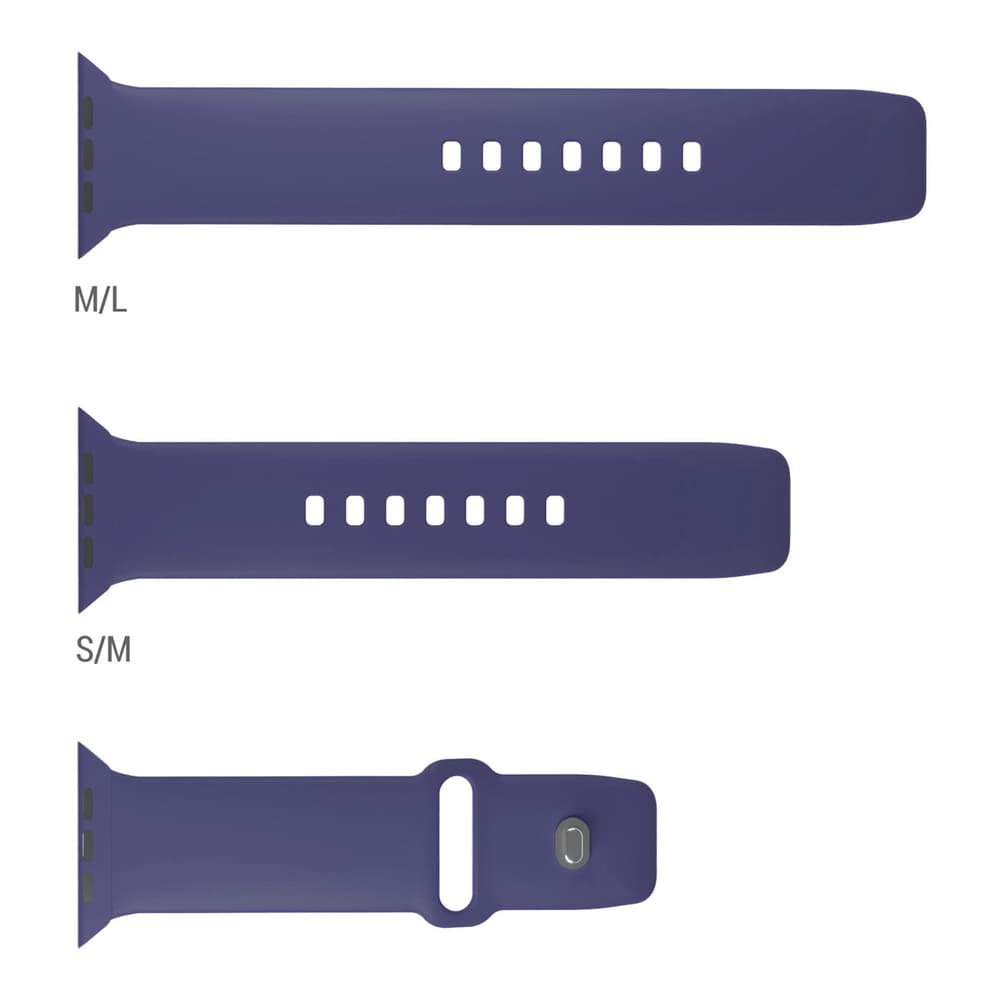 Puro Icon pašček za Apple Watch 44/45/46/49mm - Temno modra 7