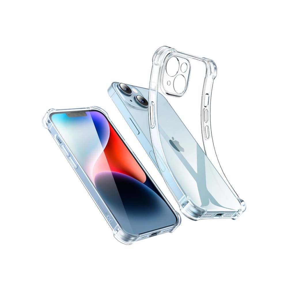 Ugreen Gel Bright Cushion etui za iPhone 14 Plus - prozoren
