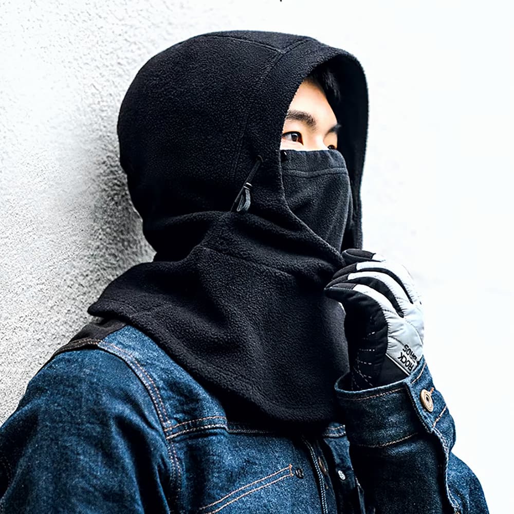Rockbros YPP034 windproof športna balaklava - črna 7