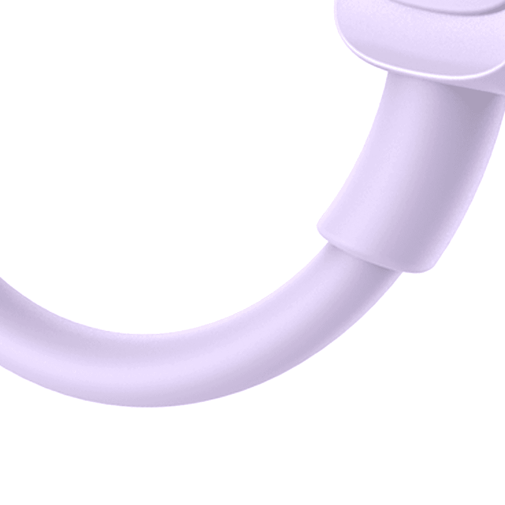 Joyroom A14 USB-C / USB-C 100W kabel 1.2m - vijoličen 5