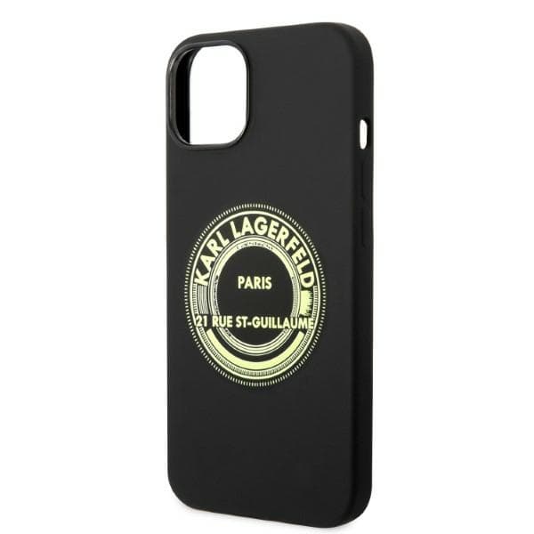 Ovitek Karl Lagerfeld Silicone RSG za iPhone 14 Plus, črn 6