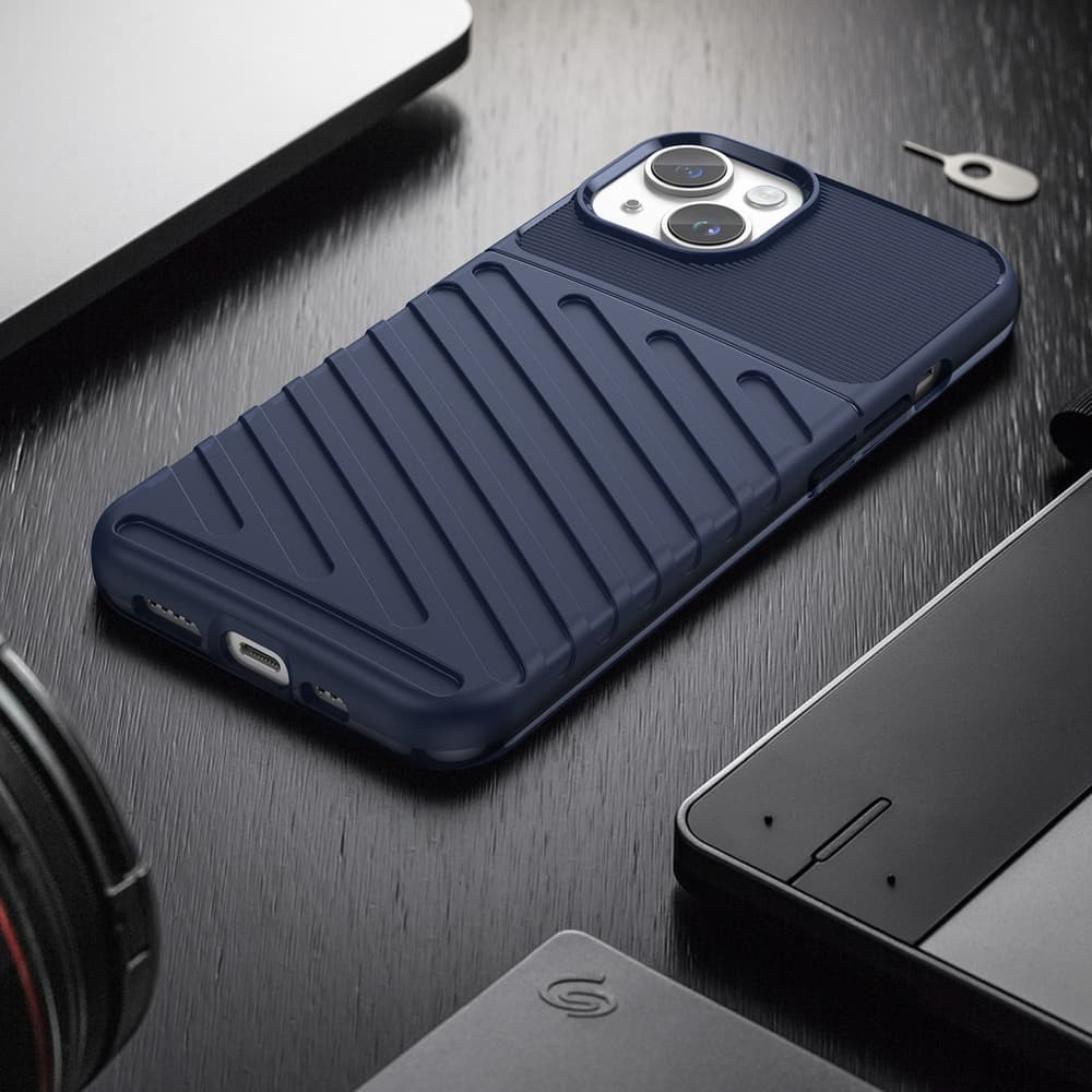 Hurtel Thunder ovitek za iPhone 14, moder 7