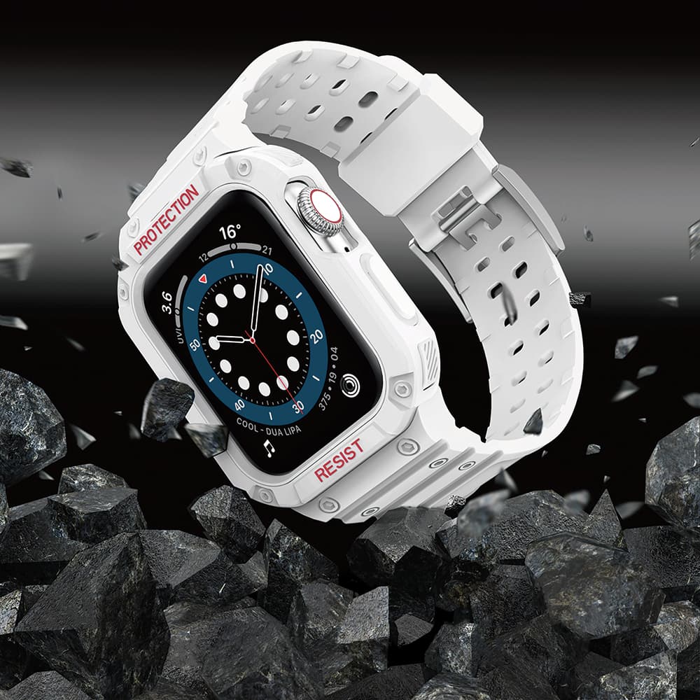 Hurtel Protect Strap Band za Apple Watch 38/40/41mm, bela 6