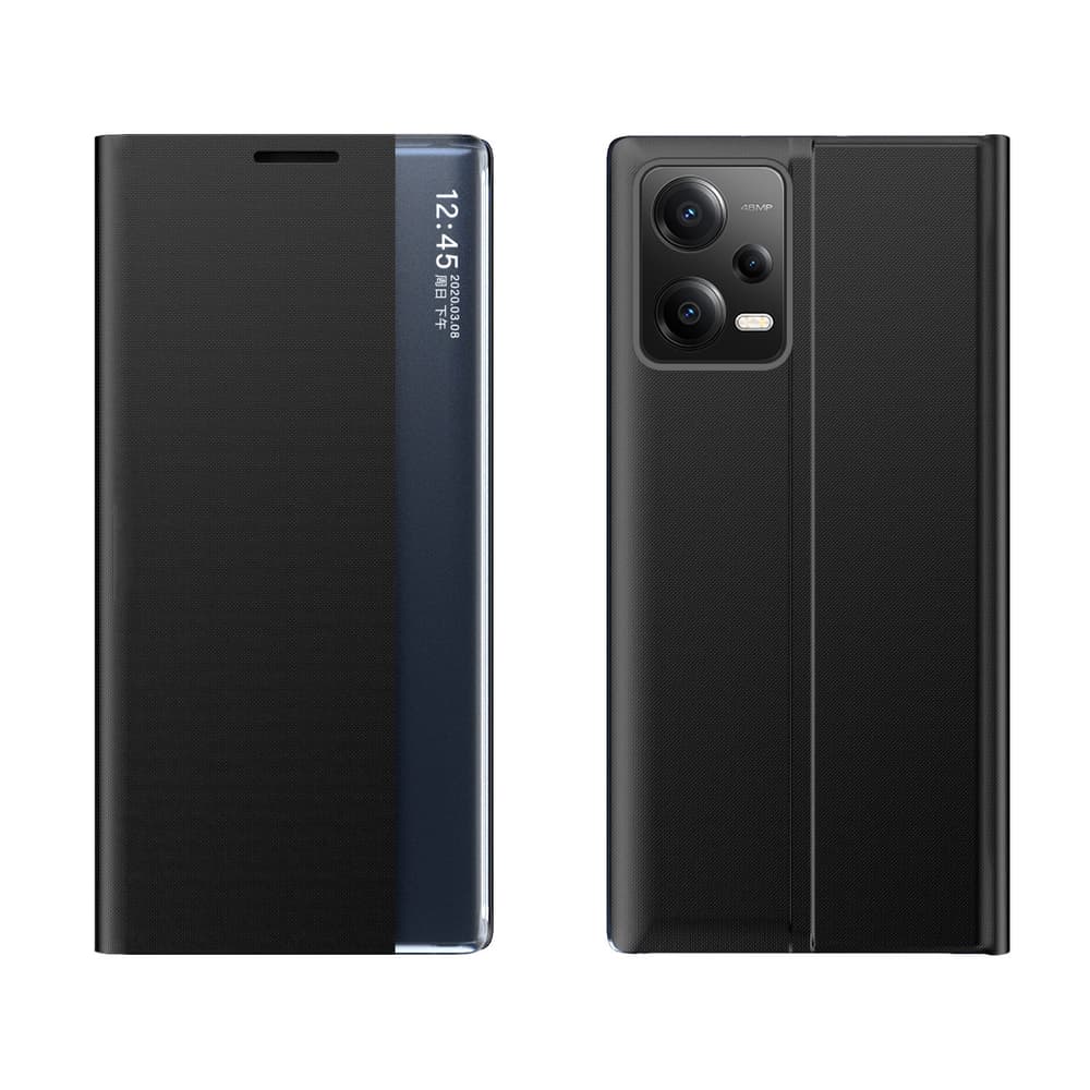 Hurtel New Sleep Case etui za Xiaomi Redmi Note 12 5G / Poco X5 5G, črn