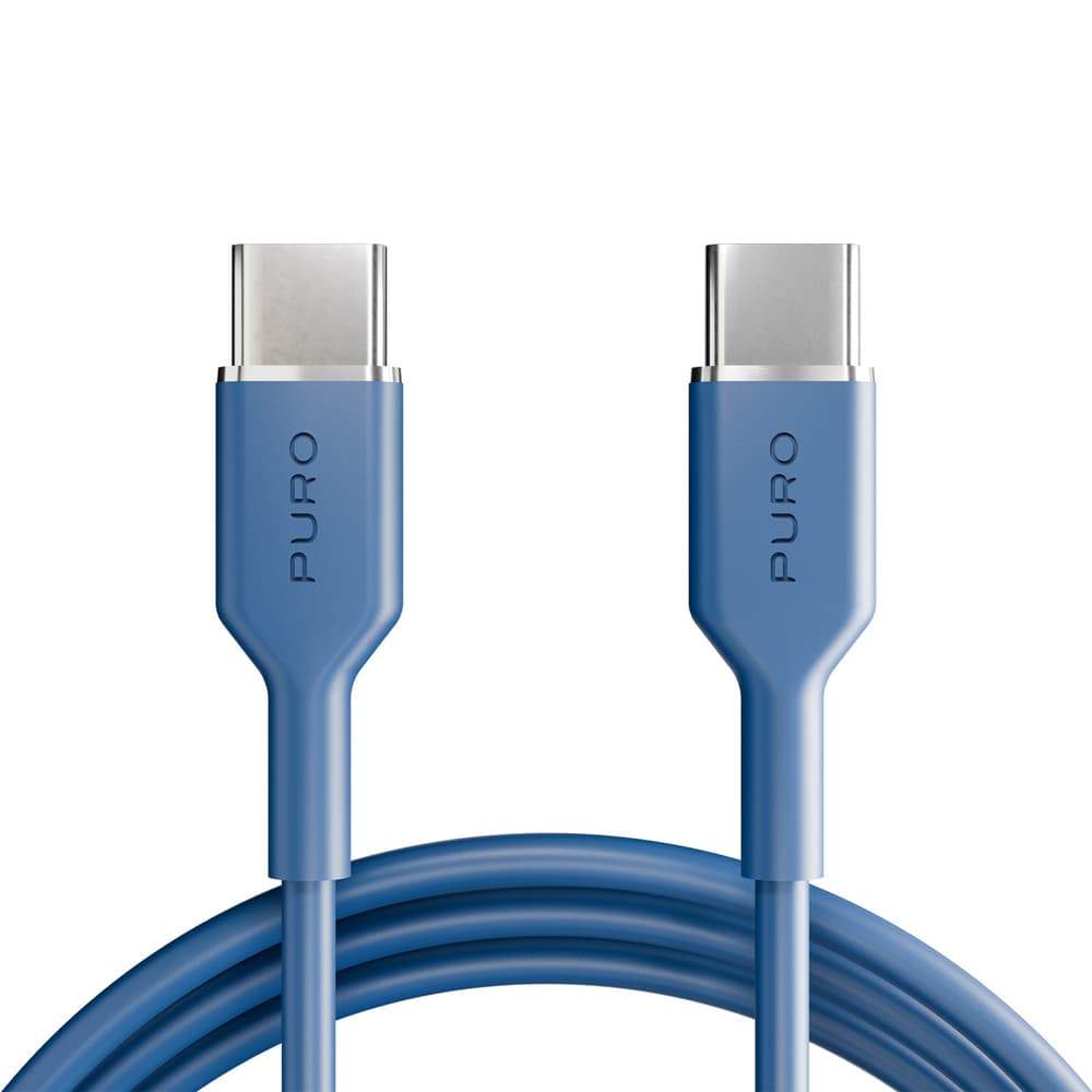 Puro ICON USB-C vtični kabel 1.5m - Modra