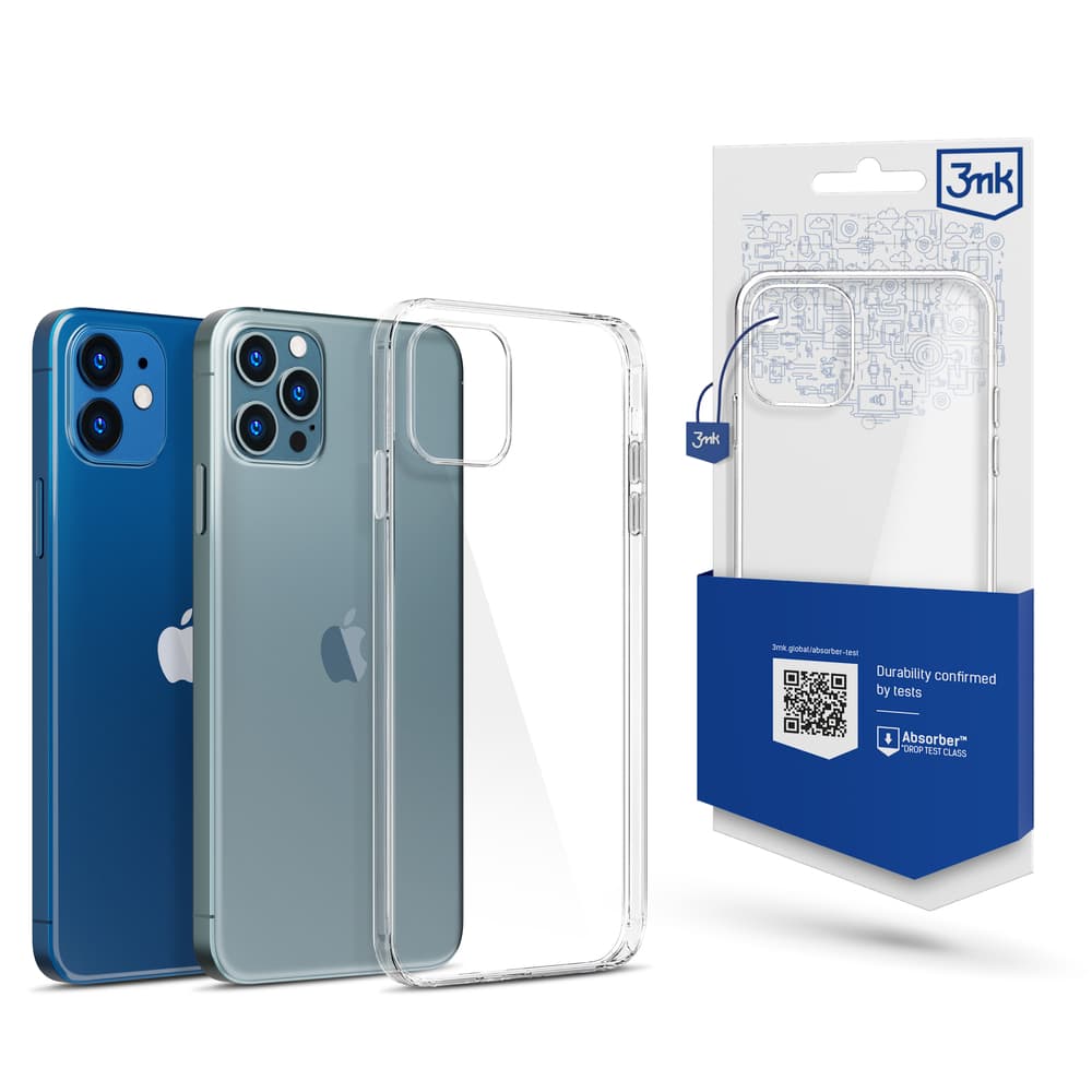3mk Clear ovitek za Apple iPhone 12/12 Pro - prozoren