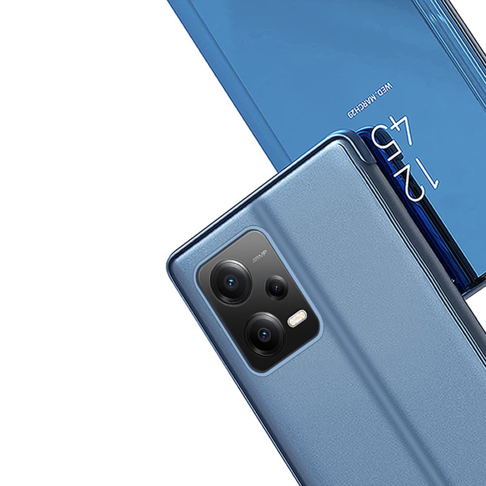 Hurtel Clear View Case etui za Xiaomi Redmi Note 12 5G / Poco X5 5G, črn 6