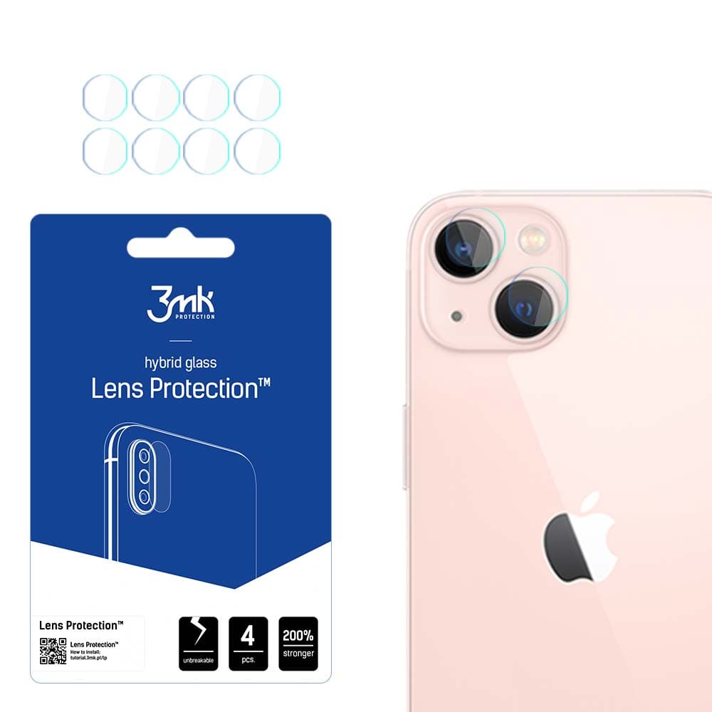 3mk Lens Protection steklo za kamero iPhone 14 (7H)