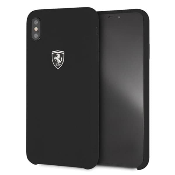 Ferrari Hardcase FEOSIHCI65BK silikonski ovitek za iPhone Xs Max - črn 2
