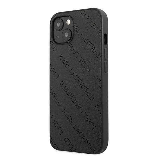 Karl Lagerfeld Perforated Allover ovitek za iPhone 13 mini (5,4") - črn 2