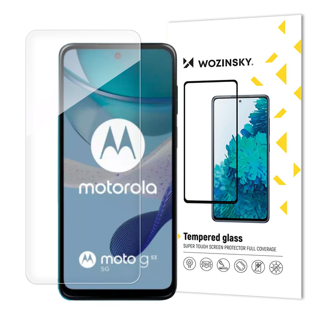 Wozinsky kaljeno steklo za Motorola Moto G53 (transparentno)