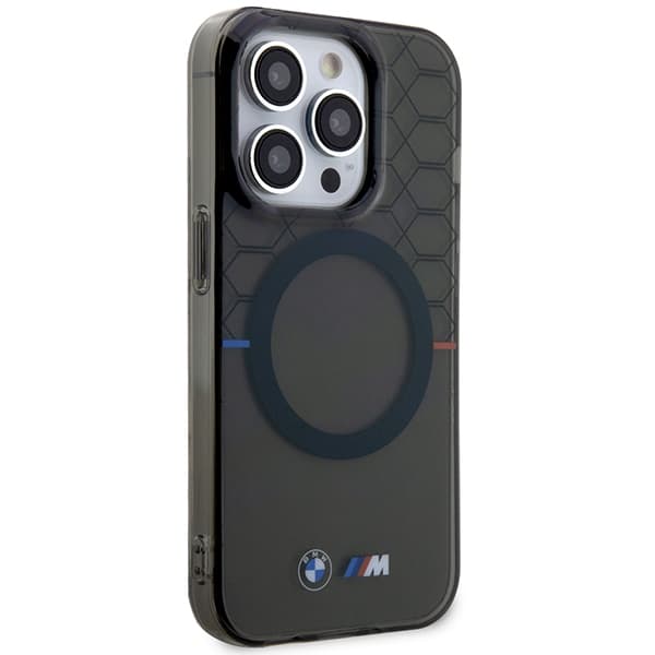 Ovitek BMW Pattern MagSafe za iPhone 14 Pro 6.1" siv 4