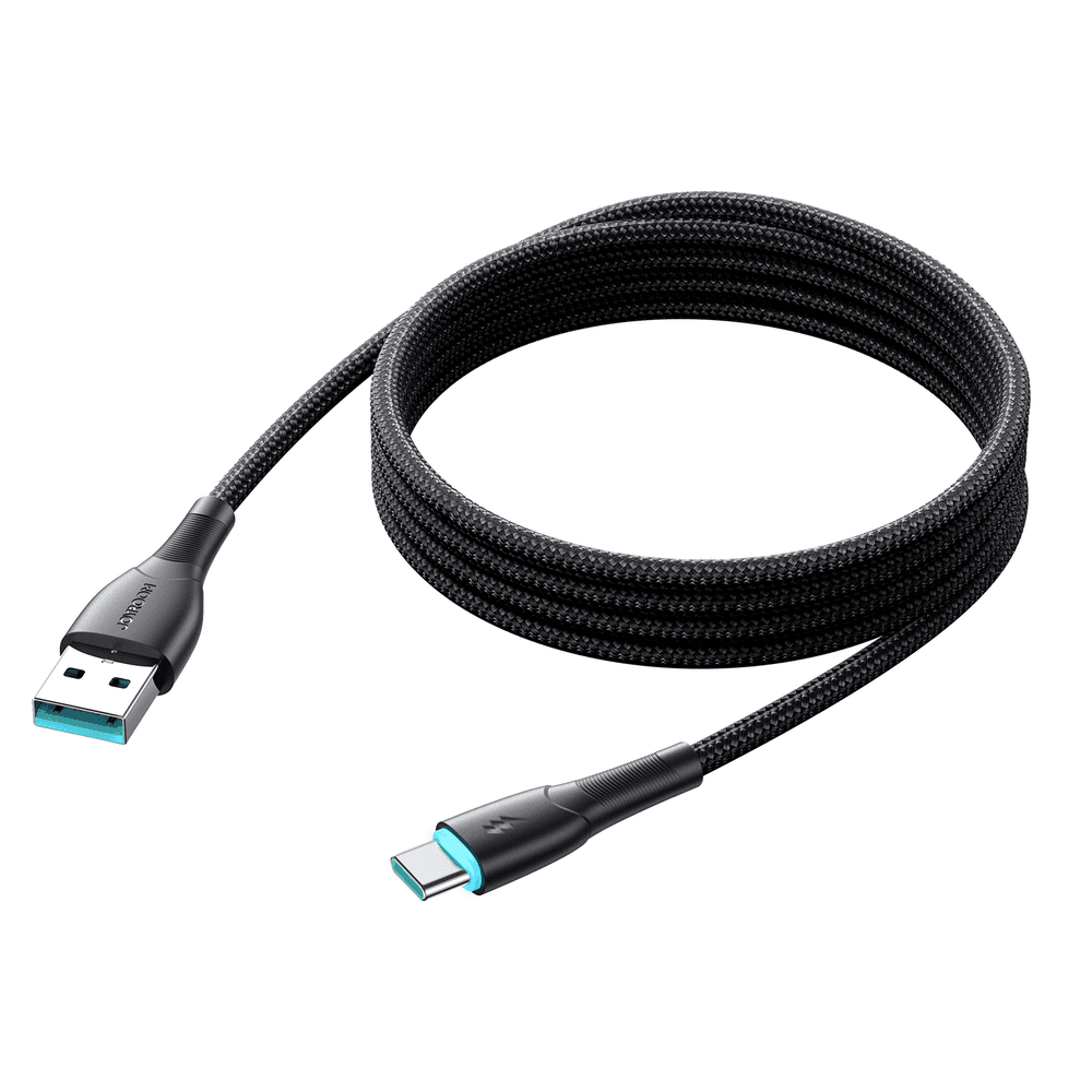 Joyroom SA32-AC3 3A USB-A / USB-C kabel 1m - črn 3
