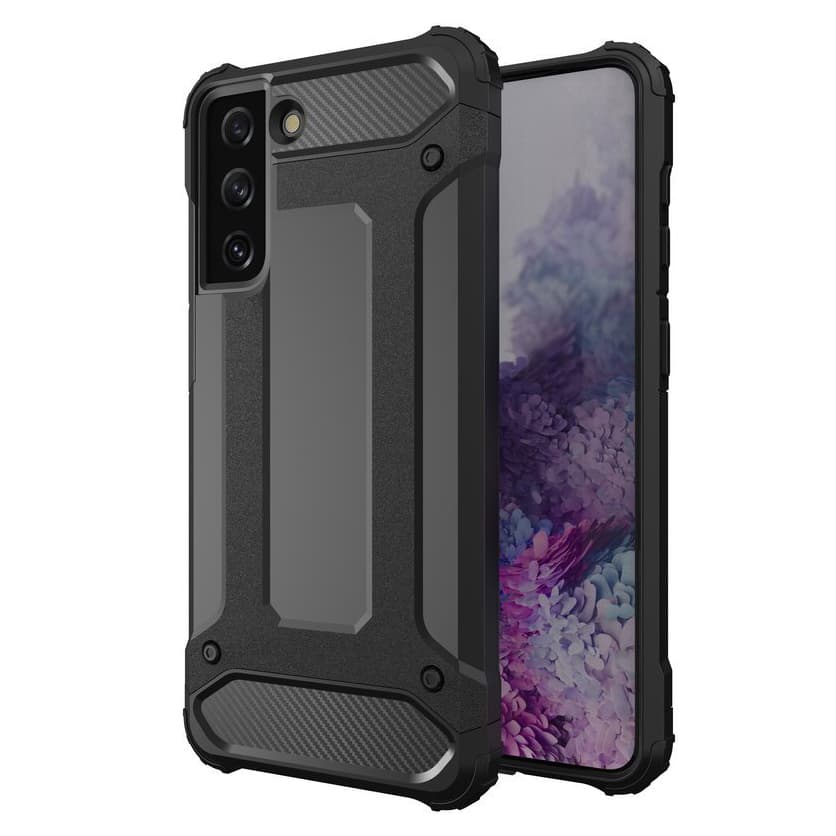 Hybrid Armor robusten ovitek za Samsung Galaxy S22+ - črna