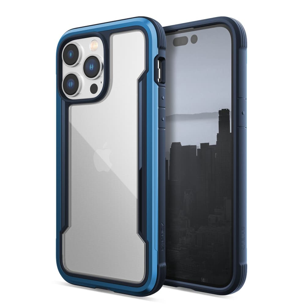 Raptic X-Doria Shield oklepni ovitek za iPhone 14 Pro Max, moder