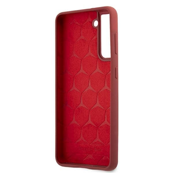 Mercedes Silikonski ovitek za Samsung Galaxy S21+ - rdeč 7