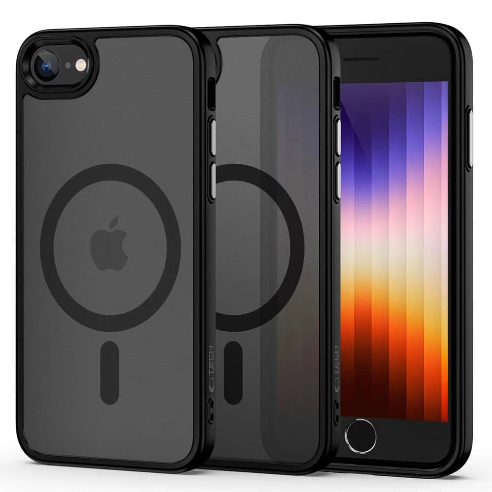Tech-Protect MagMat ovitek za iPhone 7/8/SE 2020/2022 - mat črn