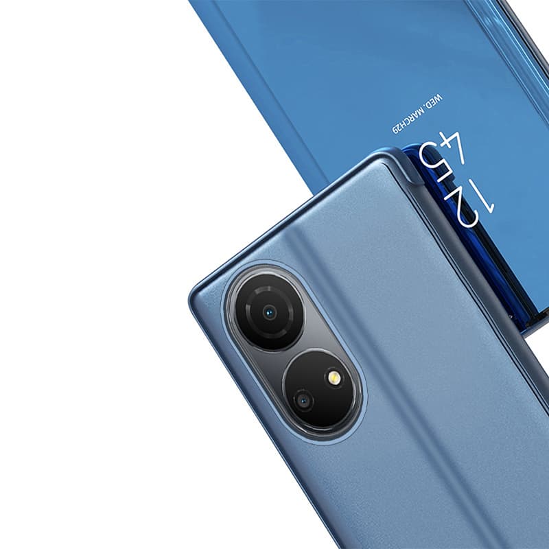 Ovitek Hurtel Clear View Case za Honor X7 / Honor Play 30 Plus, črn 7