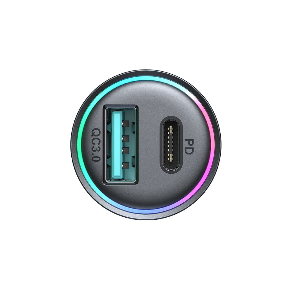 Avtomobliski polnilec Joyroom JR-CCN04 USB-A/USB-C 60W - Črna 4