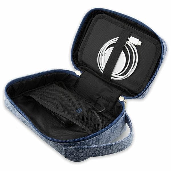 Guess GUHBP4RPSB organizator torba - modra/modra 4G Printed Stripes 5