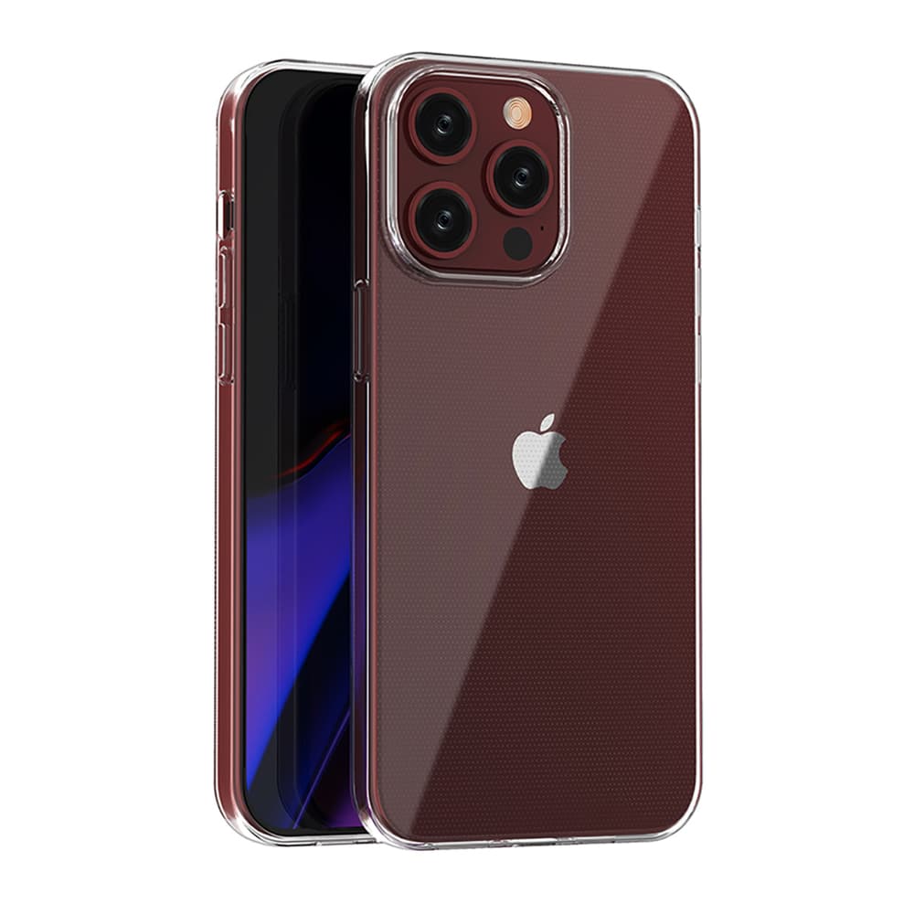 Ultra prosojen ovitek za iPhone 15 Pro Max Hurtel - prozoren 3