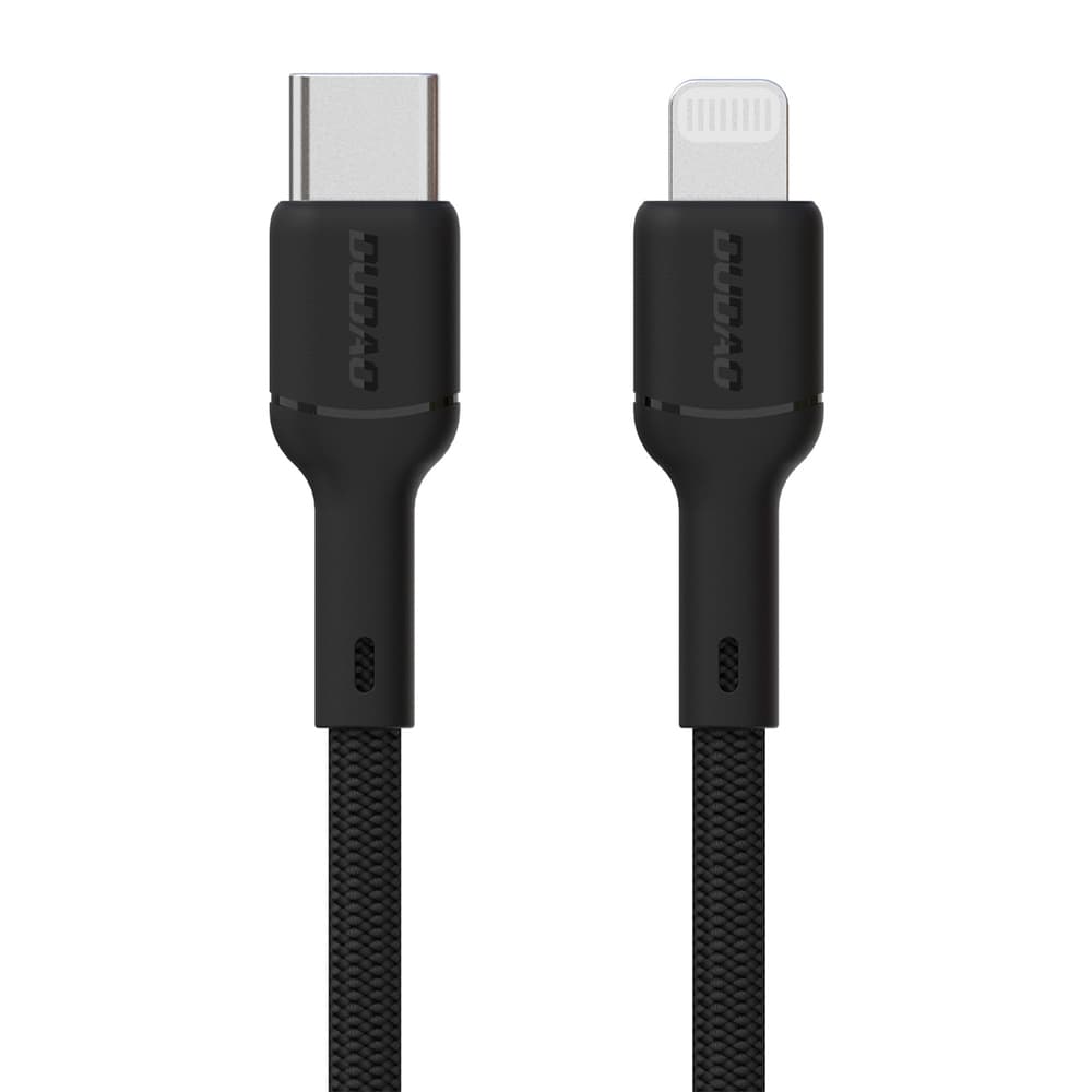 Dudao L9X 30W USB-C - Lightning kabel 2m, črn