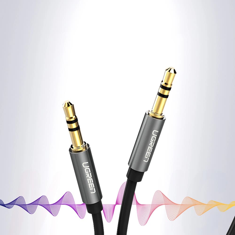Ugreen AV119 AUX avdio kabel, mini jack 3.5mm / 3.5mm, 3m, črn 2