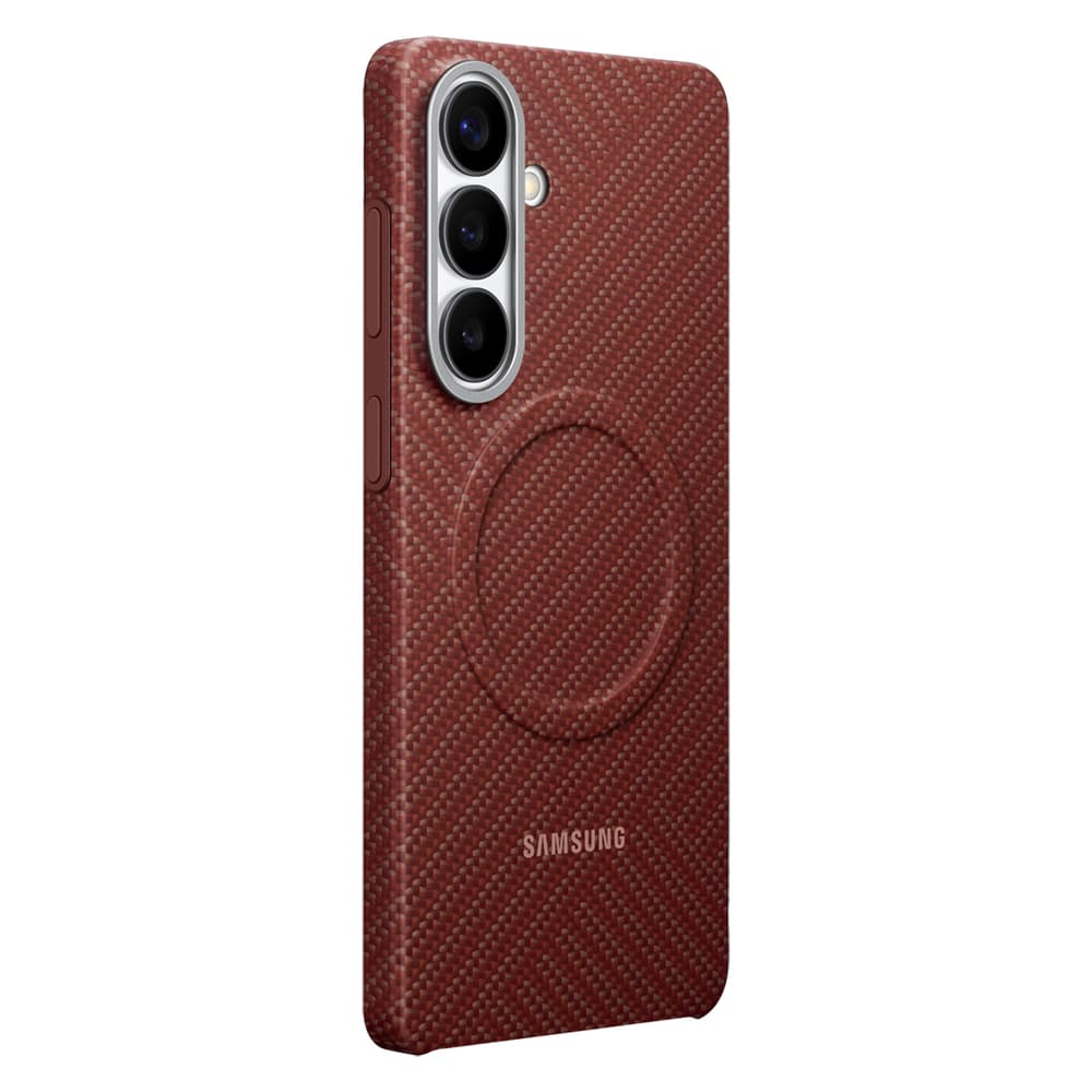 Samsung Carbon Magnet ovitek za Galaxy S26+, MagSafe, rdeč 3