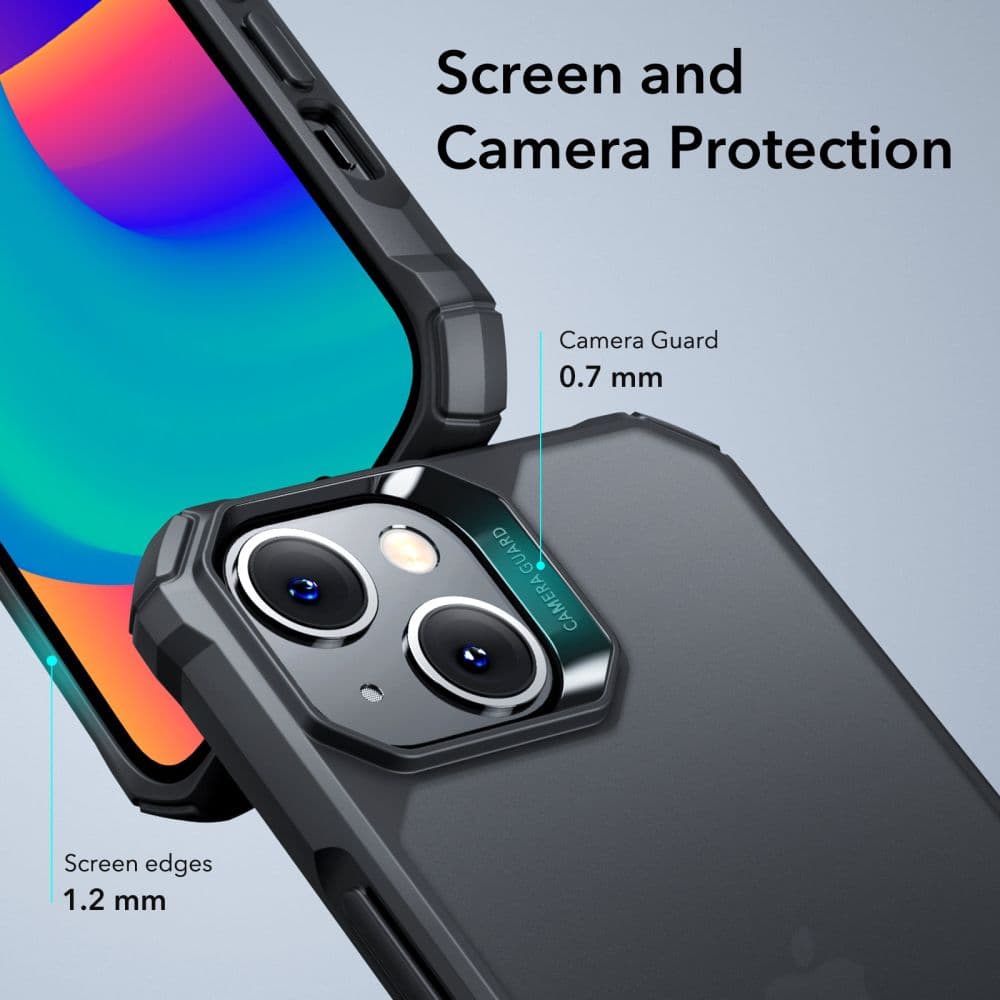 ESR Air Armor ovitek za iPhone 14 Plus - Mat črna 3