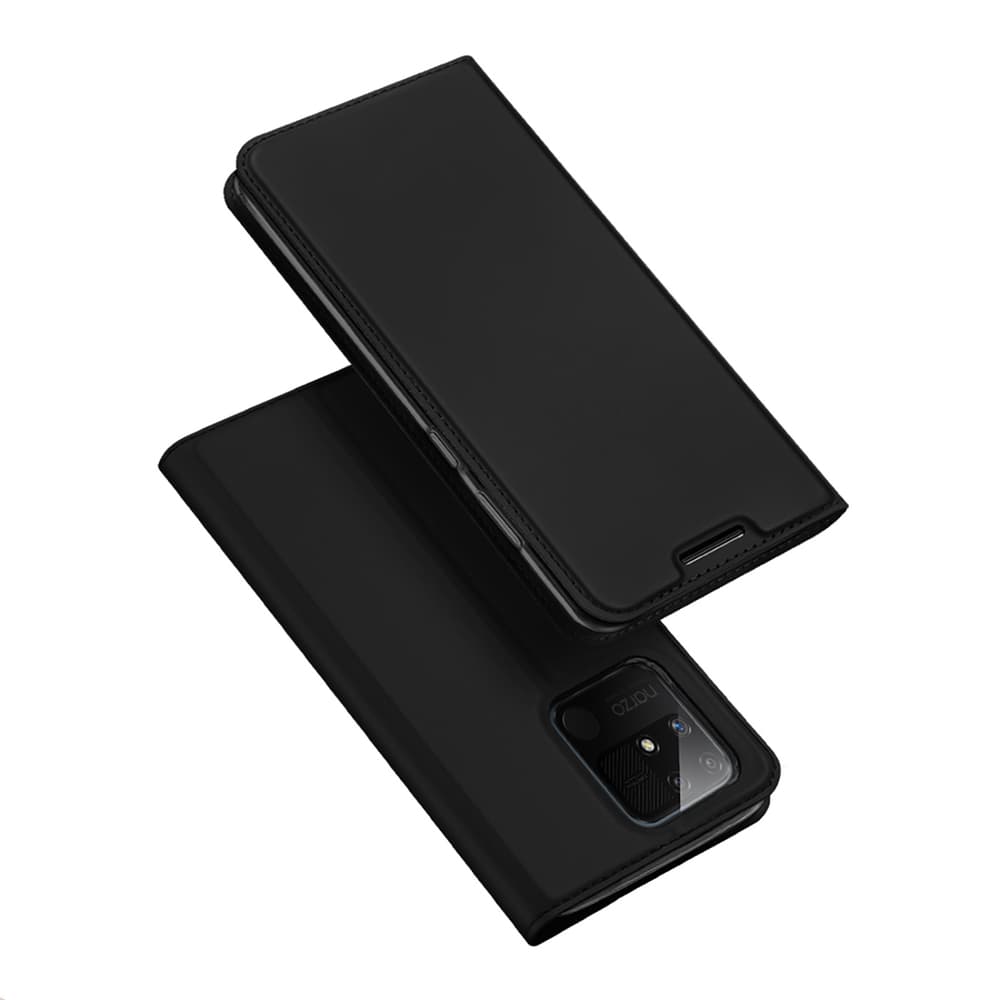 Dux Ducis Skin Pro etui s preklopom za Realme Narzo 50A, črn