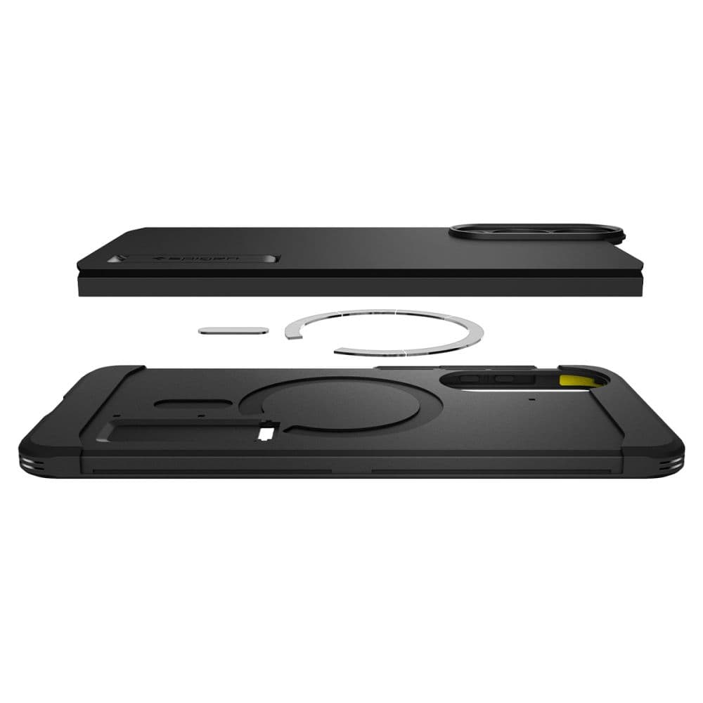 Spigen Tough Armor MagSafe ovitek za Samsung Galaxy S25 Edge - črn 8