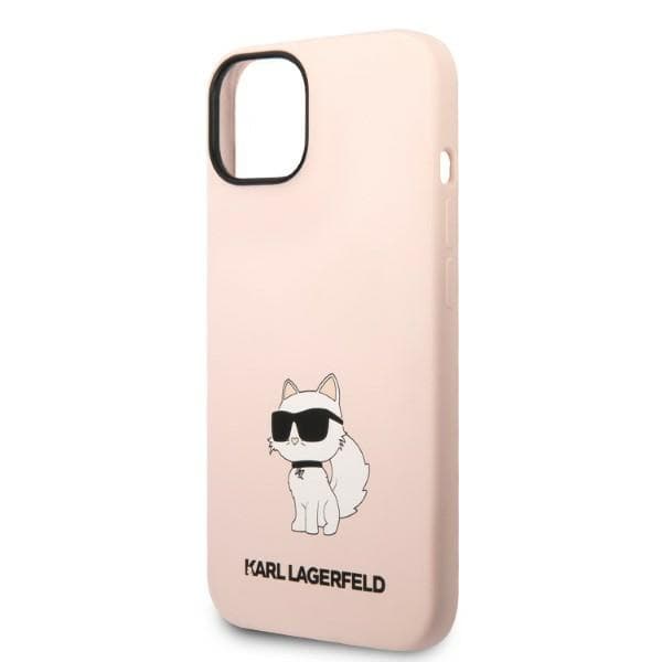 Karl Lagerfeld Silicone Choupette etui za iPhone 14 Plus 6.7" roza 6