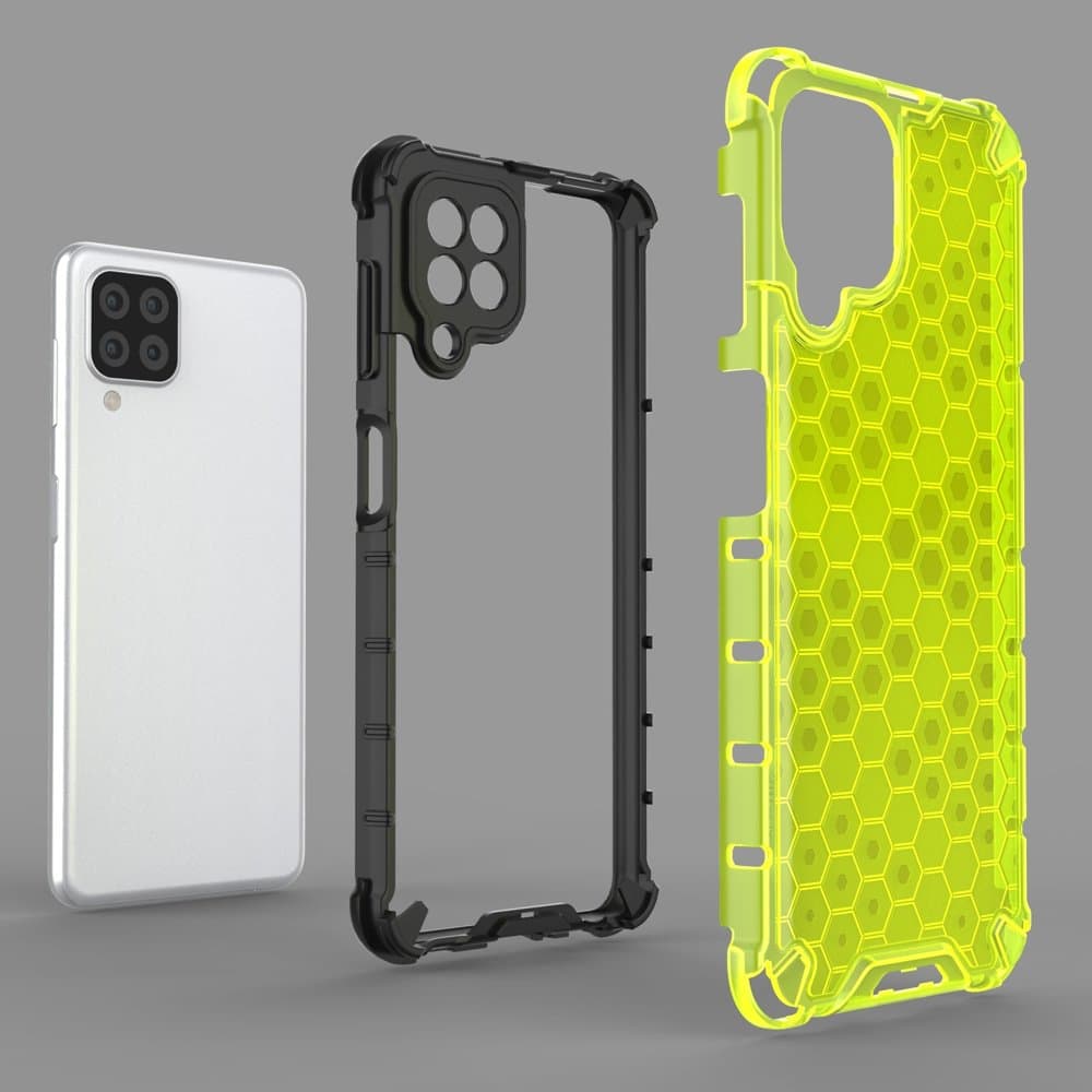Honeycomb ovitek za Samsung Galaxy A22 4G, moder 6