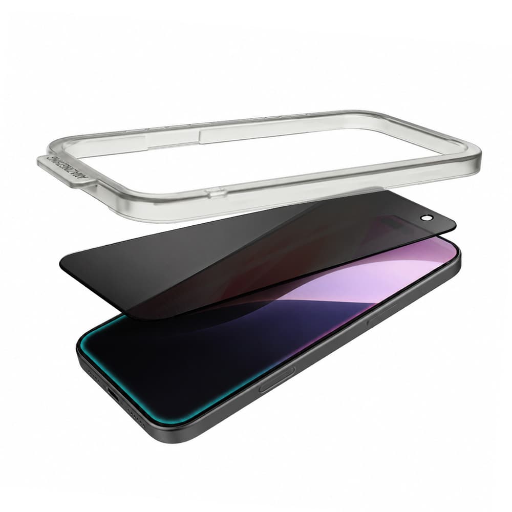 AmazingThing Titan Privacy Steklo za iPhone 16 5