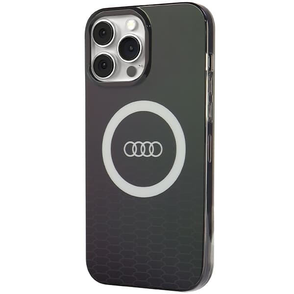 Audi IML Big Logo MagSafe ovitek za iPhone 13 Pro Max - črna 2