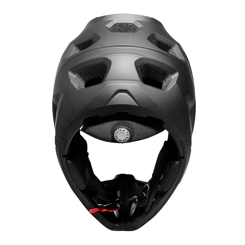 Wozinsky Full Face MTB čelada snemljiv vizir, 57-59 cm - črna 5
