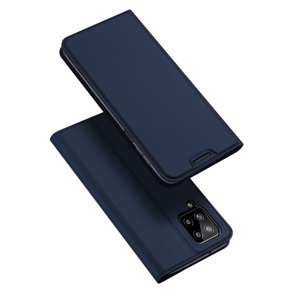 Dux Ducis Skin Pro ovitek tipa knjige za Samsung Galaxy A22 4G moder