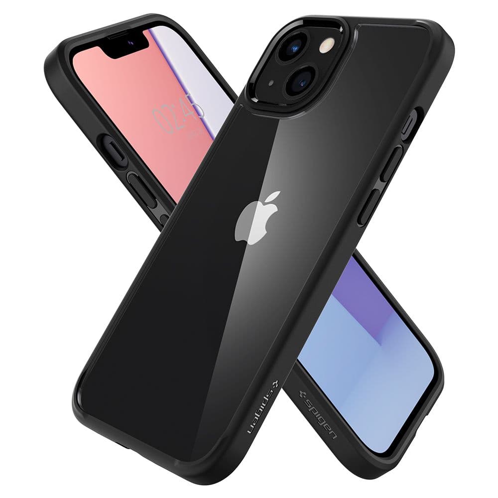 Spigen Ultra Hybrid etui za iPhone 13, mat črn 6