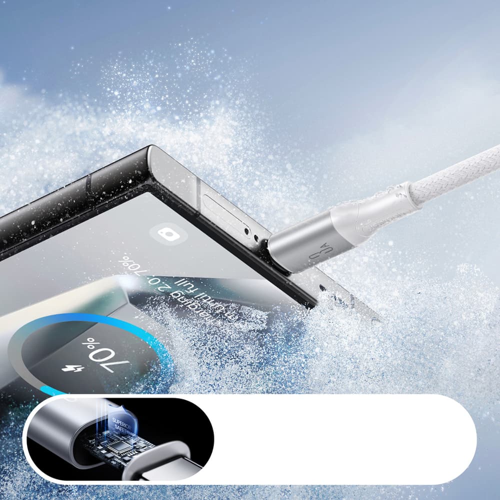 Joyroom S-A28 USB-A - USB-C 3A kabel 1m (bel) 6