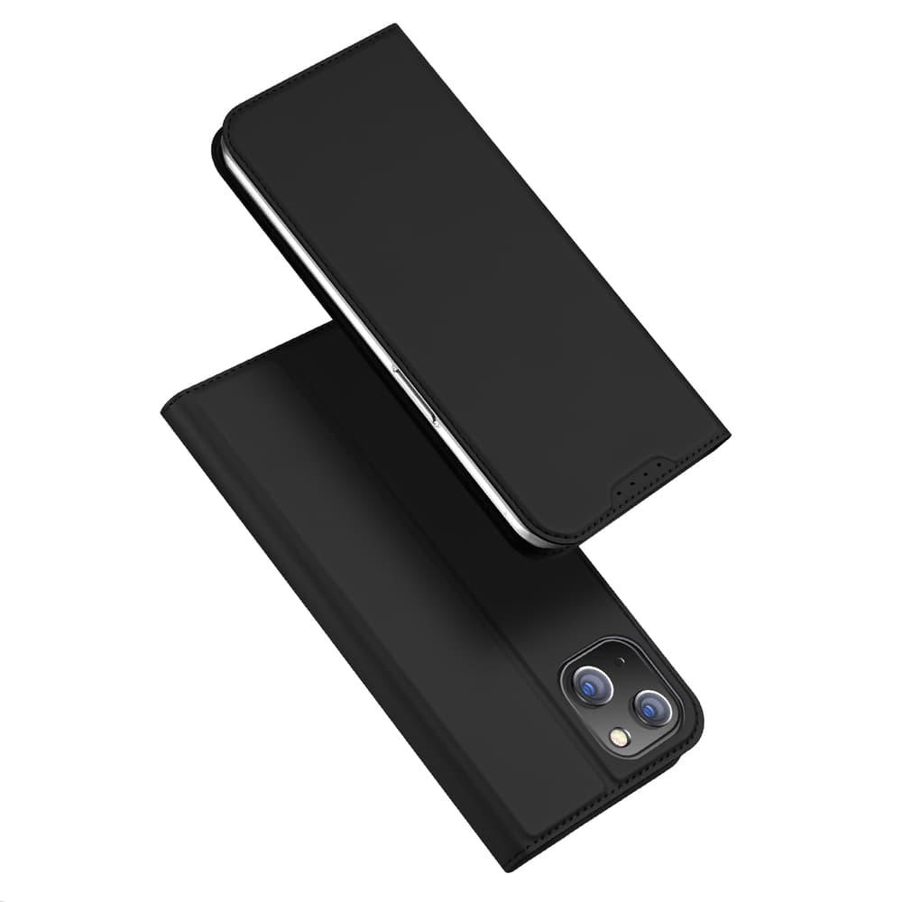 Dux Ducis Skin Pro denarnica ovitek za iPhone 15 Plus - Črna 2