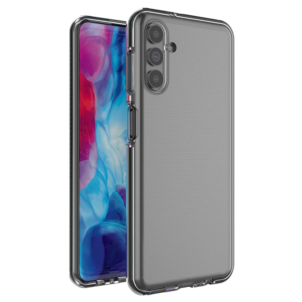 Spring Case gel ovitek s pisanim okvirjem za Samsung Galaxy A13 5G črn