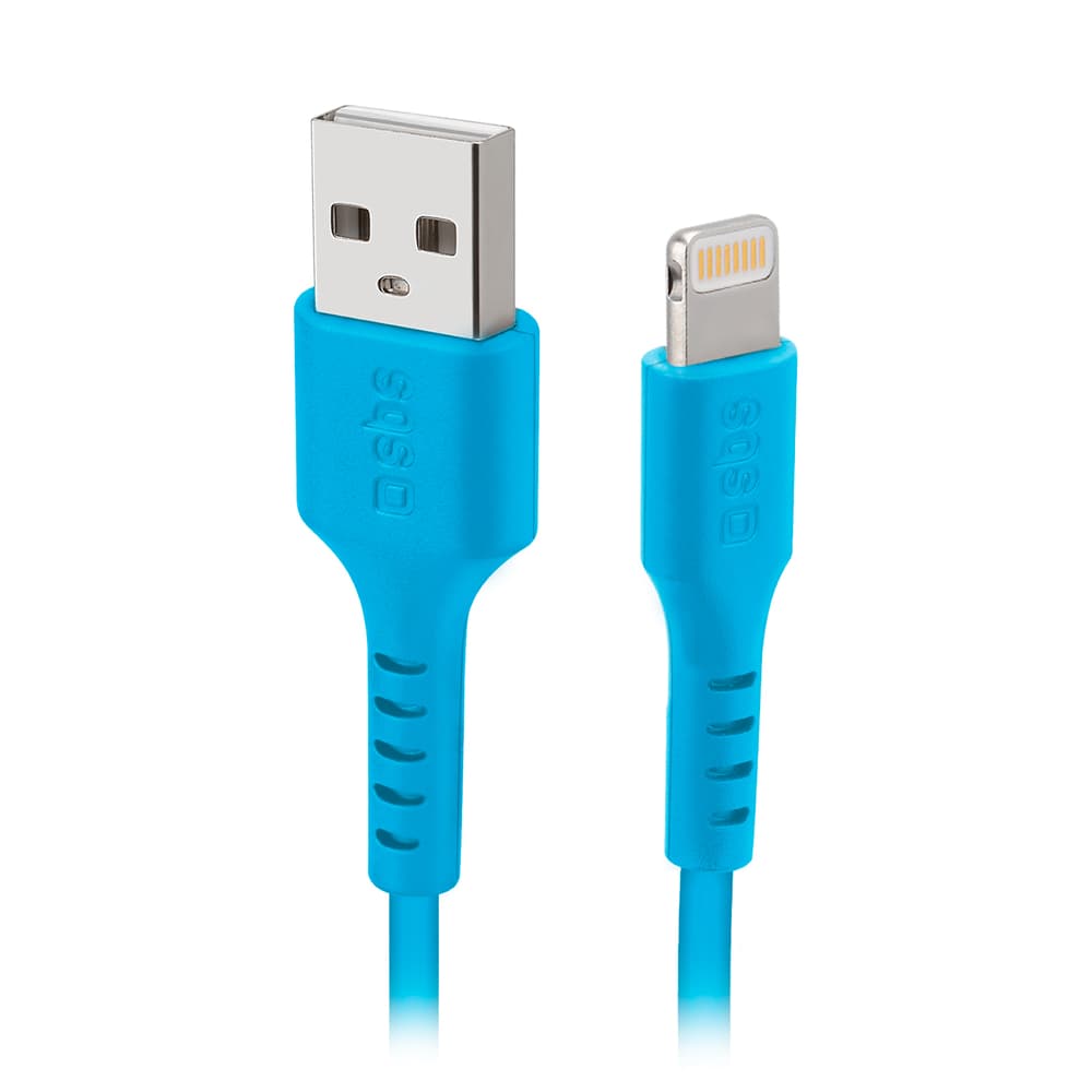 SBS TECABLEUSBIP589A USB-A v Lightning kabel, 1m - modri