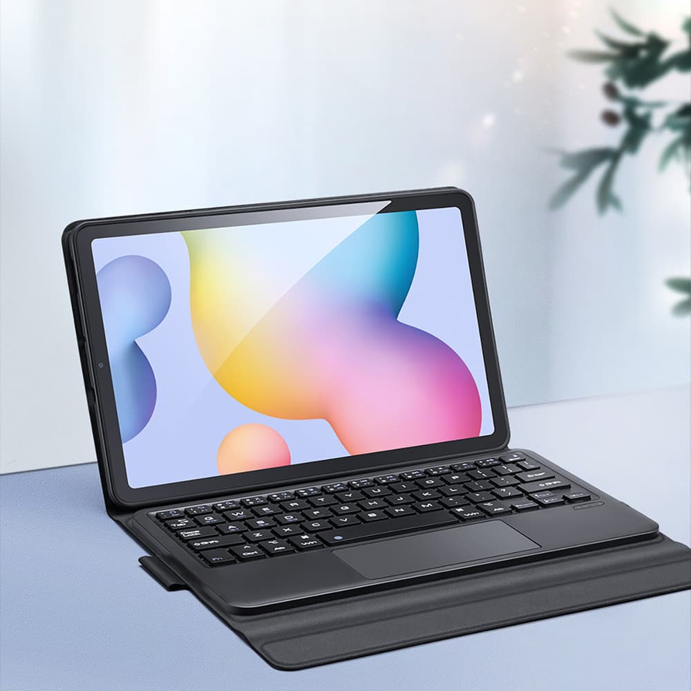 Dux Ducis Bluetooth tipkovnica s sledilno ploščico za Samsung Tab S6 Lite (TK Series), črna 2