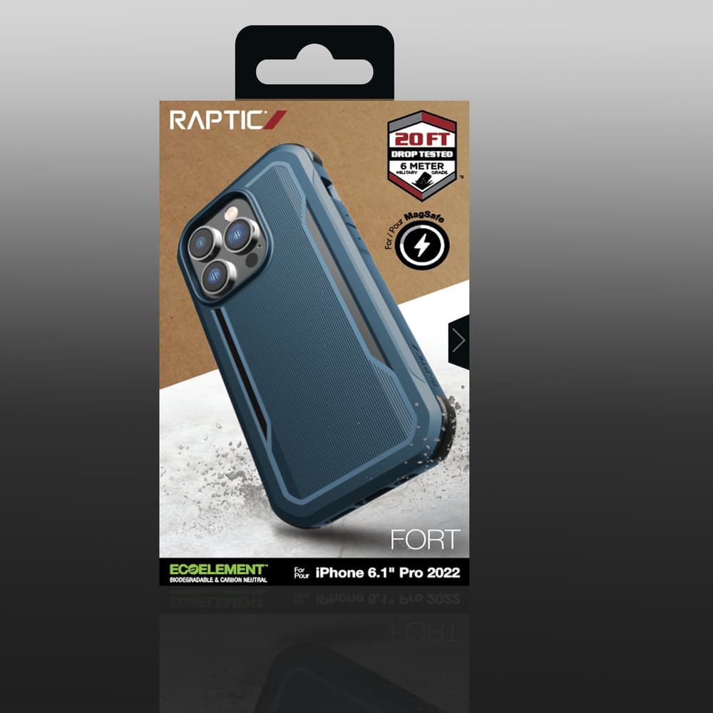 Raptic X-Doria Fort ovitek za iPhone 14 Pro, MagSafe, moder 5