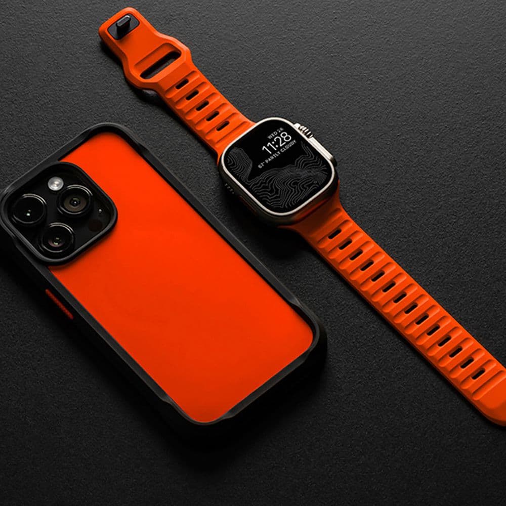 Trak IconBand Line za Apple Watch 42/44/45/49mm - oranžen 7