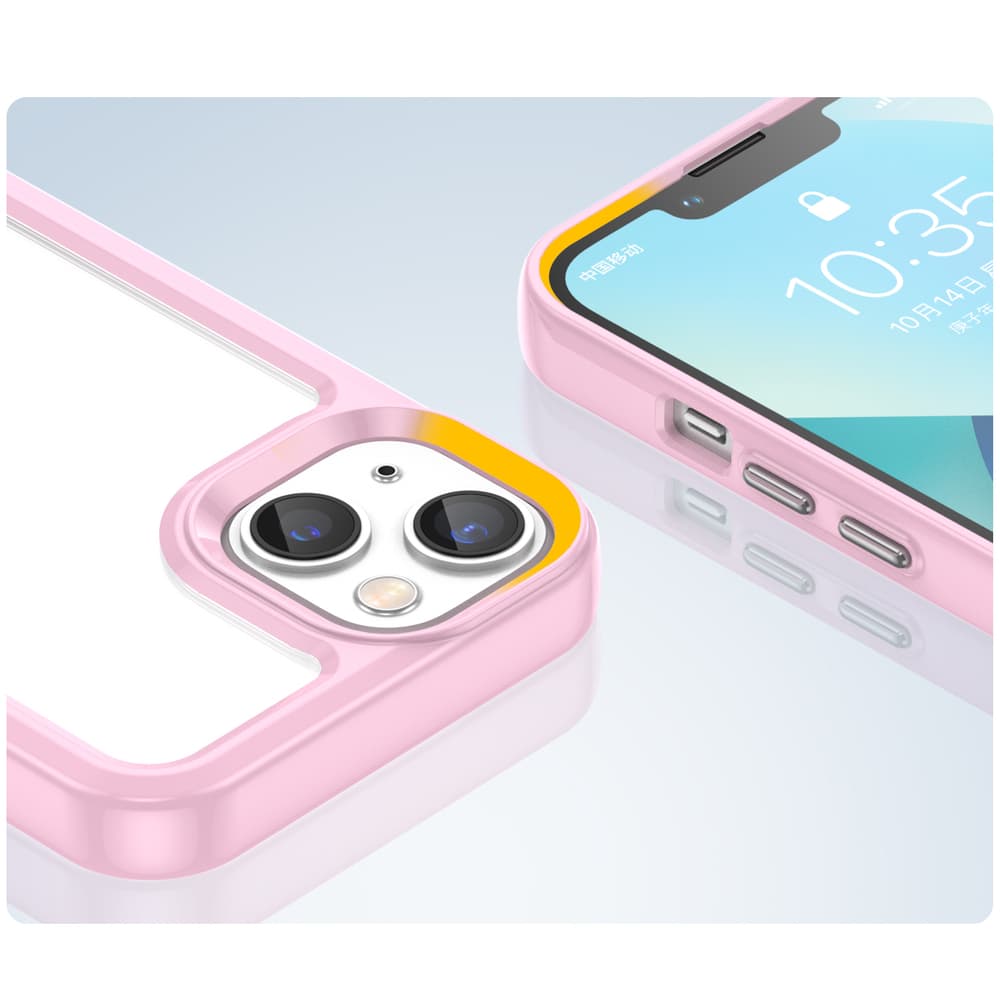 Hurtel Outer Space ovitek za iPhone 14 Plus - roza 6
