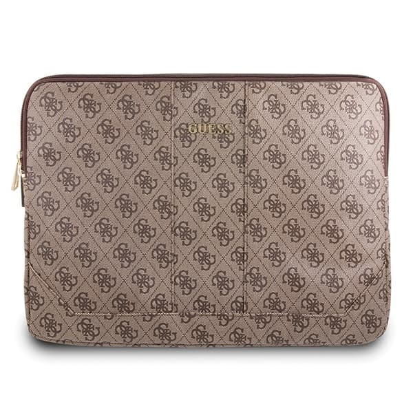Etui Guess 4G Uptown za 13-palčni prenosnik - rjav