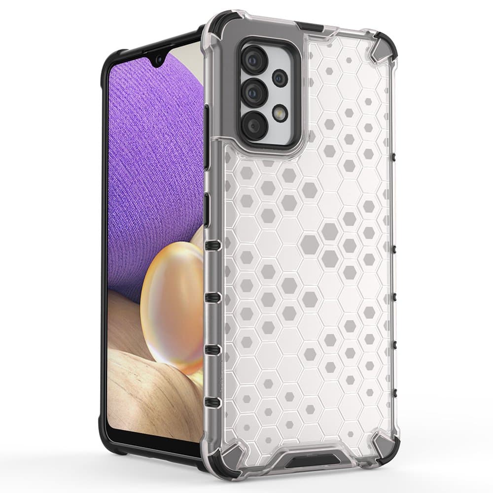 Hurtel Honeycomb ovitek za Samsung Galaxy A03s - črna 5