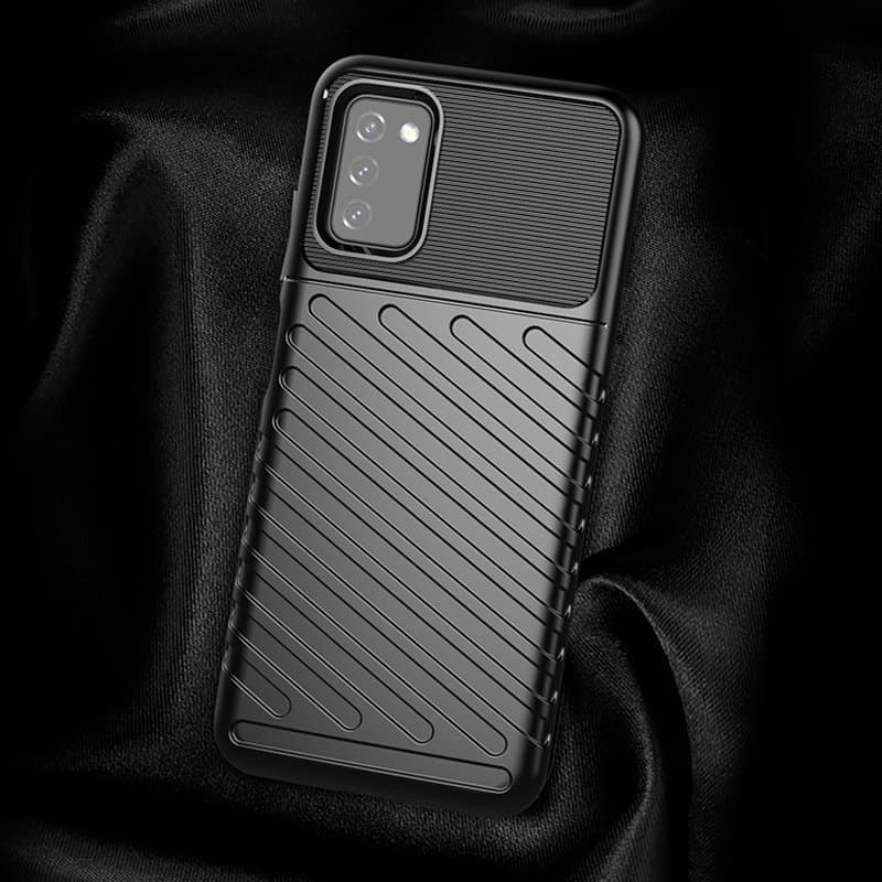 Hurtel Thunder Case ovitek za Samsung Galaxy A03s, črn 7
